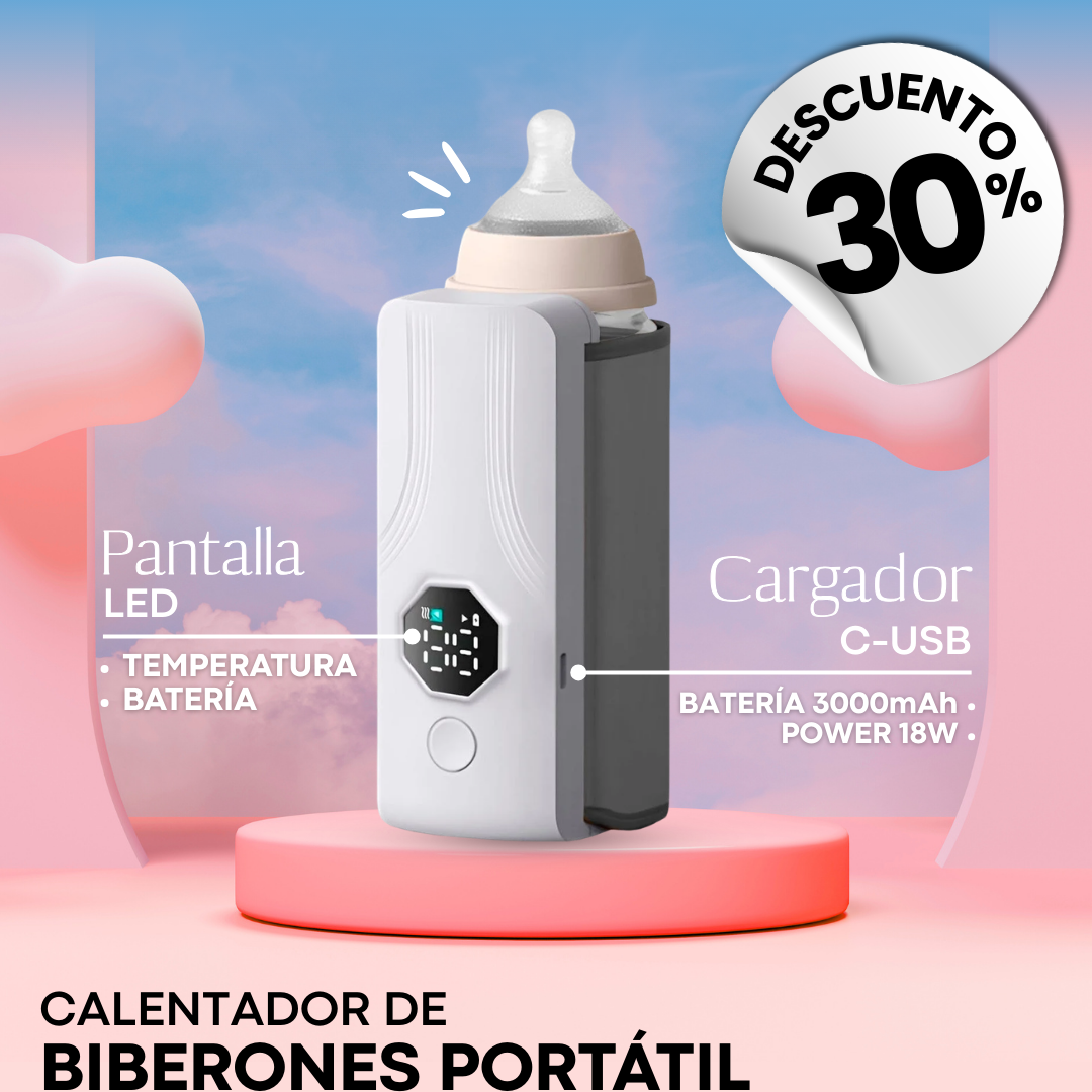 Calentador de Biberones Portátil